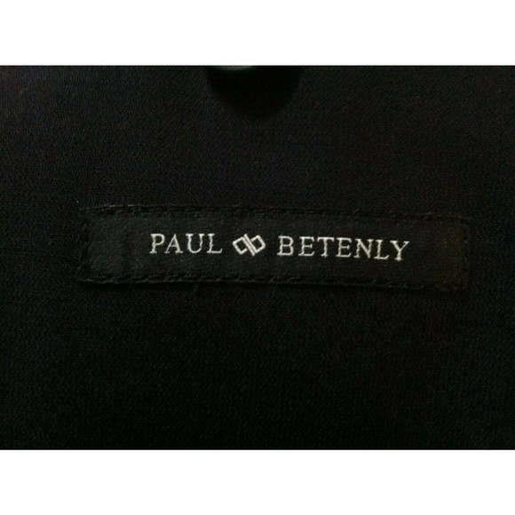 PAUL BETENLY MENS NEW NAVY 80%WOOL 10%POLYESTER SPORT COAT JACKET BLAZER SZ:40R - Picture 5 of 5